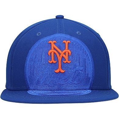 Men's New Era Royal New York Mets Shadow Logo 59FIFTY Fitted Hat