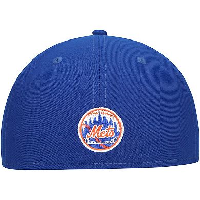 Men's New Era Royal New York Mets Shadow Logo 59FIFTY Fitted Hat