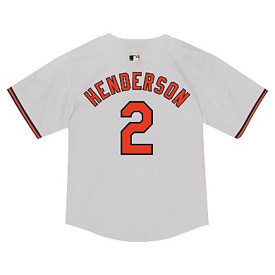 Toddler Nike Gunnar Henderson White Baltimore Orioles Game Jersey