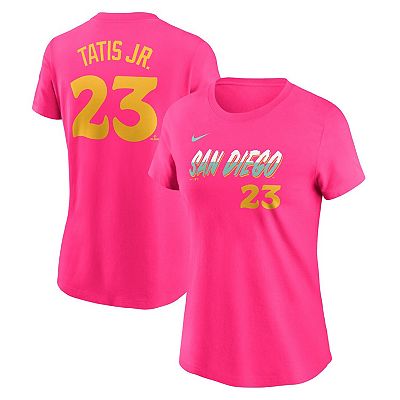 売れ筋商品|||ナイキ カットソー トップス レディース San Diego Padres Women's Official Player Replica Jersey - Fernando Tatis Jr. White Nike San Diego Padres Women's Official Player Replica Jersey