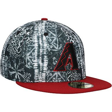Men's New Era Black Arizona Diamondbacks Sands 59FIFTY Fitted Hat