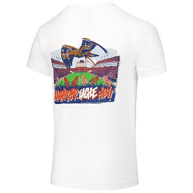 Youth White Auburn Tigers Hyperlocal Comfort Colors T-Shirt