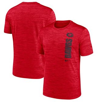 Men's Nike Red Georgia Bulldogs 2024 Sideline Velocity Performance T-Shirt