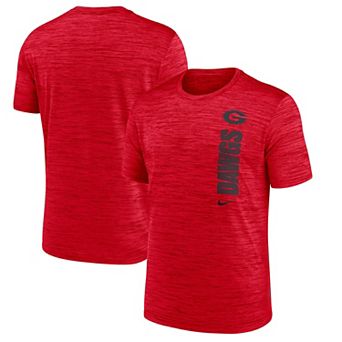 Men's Nike Red Georgia Bulldogs 2024 Sideline Velocity Performance T-Shirt