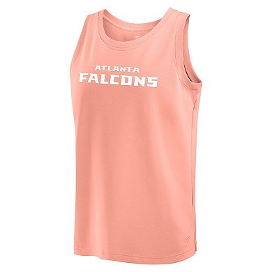 Men's Fanatics Coral Atlanta Falcons Elements Tank Top