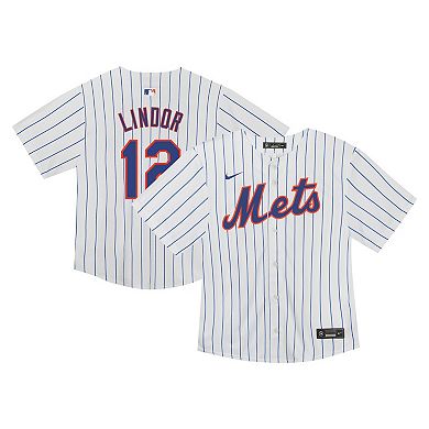 Toddler Nike Francisco Lindor White New York Mets Game Jersey