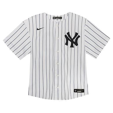 Toddler Nike Aaron Judge White New York Yankees Game Jersey