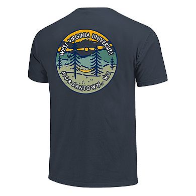 Unisex Navy West Virginia Mountaineers Scenic Comfort Colors T-Shirt