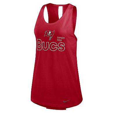Women's Nike Red Tampa Bay Buccaneers Performance Tank Top