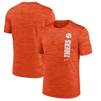 Men's Nike Orange Clemson Tigers 2024 Sideline Velocity Performance T-Shirt