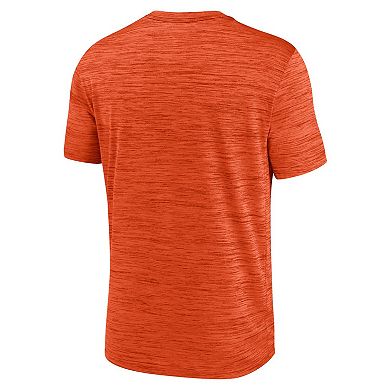 Men's Nike Orange Clemson Tigers 2024 Sideline Velocity Performance T-Shirt