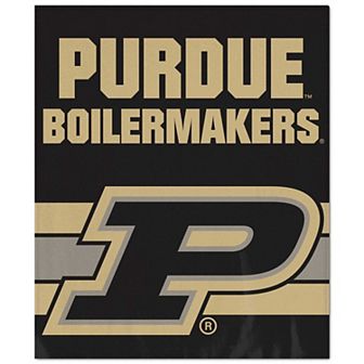 "WinCraft Purdue Boilermakers Ultra Plush 50"" x 60"" Throw Blanket"