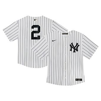 Toddler Nike Derek Jeter White New York Yankees Game Jersey