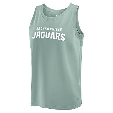Men's Fanatics Mint Jacksonville Jaguars Elements Tank Top
