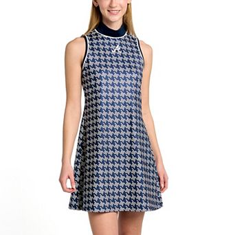 Women's Lusso Navy Atlanta Braves Cameron Dress