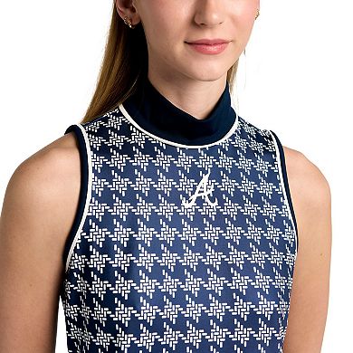Women's Lusso Navy Atlanta Braves Cameron Dress