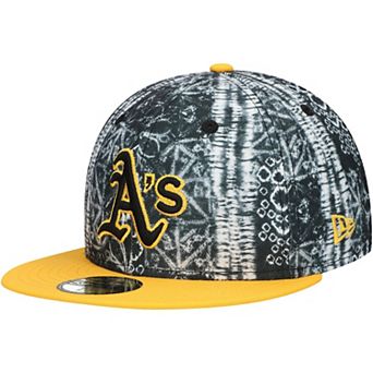 Men's New Era Black Oakland Athletics Sands 59FIFTY Fitted Hat