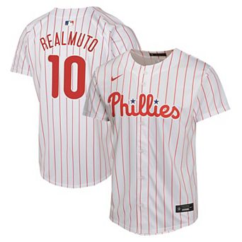 Youth Nike J.T. Realmuto White Philadelphia Phillies Home Game Player Jersey