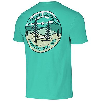 Unisex Kelly Green Marshall Thundering Herd Scenic Comfort Colors T-Shirt