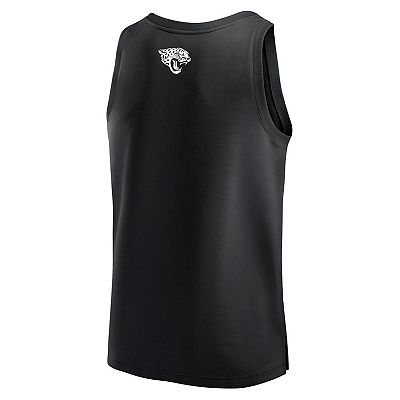 Men s Fanatics Black Jacksonville Jaguars Elements Tank Top