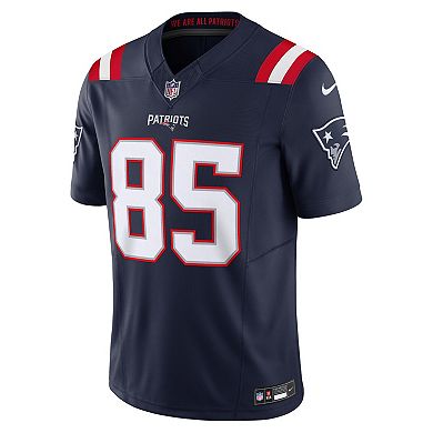 Men's Nike Hunter Henry Navy New England Patriots Vapor F.U.S.E ...