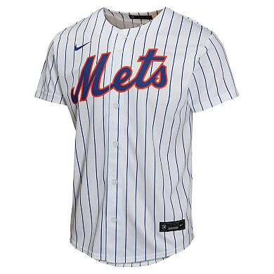 Youth Nike Francisco Lindor White New York Mets Home Game Player Jersey