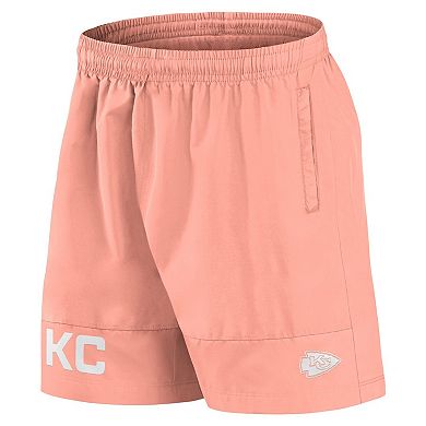 Men's Fanatics Coral Kansas City Chiefs Elements Shorts