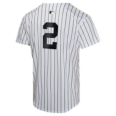 Youth Nike Derek Jeter White New York Yankees Home Retired Game Player Jersey