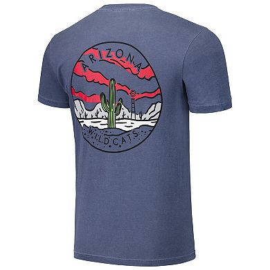 Unisex Navy Arizona Wildcats Scenic Comfort Colors T-Shirt