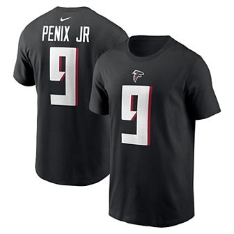 Men's Nike Michael Penix Jr. Black Atlanta Falcons 2024 NFL Draft First Round Pick Name & Number T-Shirt