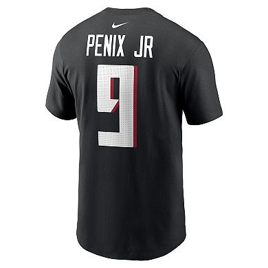 Men's Nike Michael Penix Jr. Black Atlanta Falcons 2024 NFL Draft First Round Pick Name & Number T-Shirt