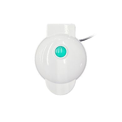 Quickbite Mini Waffle Maker, 4" Cooking Surface, 350 W