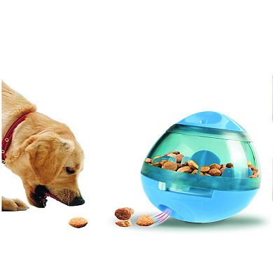Tail Lights Interactive Pet Food Treat Dispenser, Feeding and Training Exercise Toy for Dogs