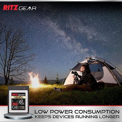 Ritz Gear Videopro Sd Card 256gb, Cfexpress Type B Memory Card (1700/1100 R/w)