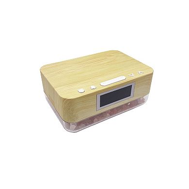 Ztech Wood Alarm Clock Wireless Charger