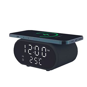 Portable Wireless Charging Stations With Clock Display