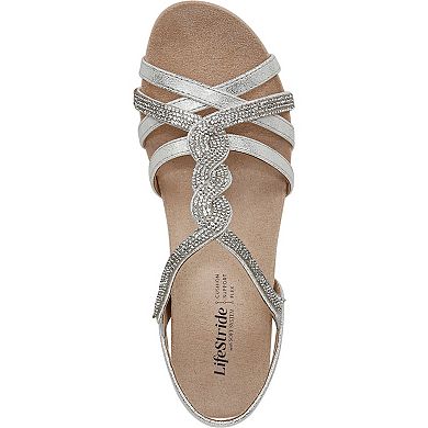 LifeStride Miami Women's Strappy Wedges