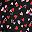 Black Tossed Hearts