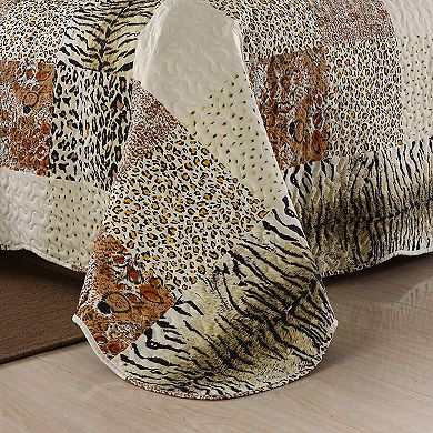 Marcielo 3 Piece Quilted Bedspread Quilt Set Lightweight Bedspread