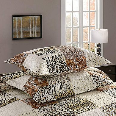Marcielo 3 Piece Quilted Bedspread Quilt Set Lightweight Bedspread