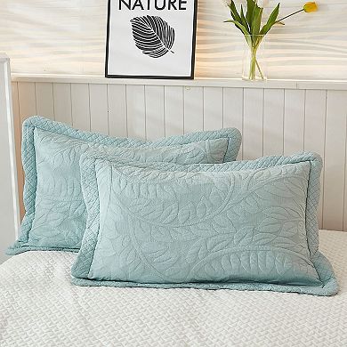 Marcielo 3 Piece 100% Cotton Oversized Bedspread Lightweight Quilt Set