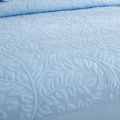 Marcielo 2 Piece 100% Cotton Twin Size Quilt Bedspread Set