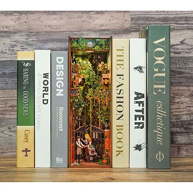 Diy 3d Book Nook Kit Secret Garden 80pcs