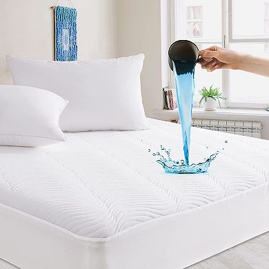 Marcielo 100% Waterproof Knit Mattress Protector