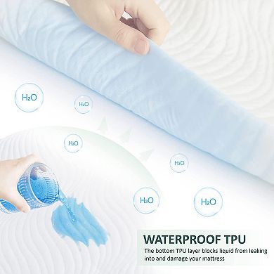 Marcielo 100% Waterproof Knit Mattress Protector