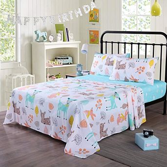 Marcielo 100% Kids Cotton Bed Sheet Set
