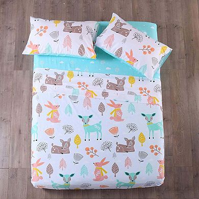 Marcielo 100% Kids Cotton Bed Sheet Set