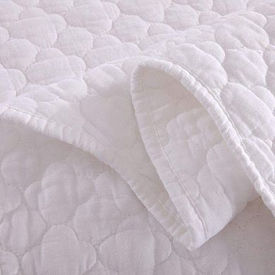 Marcielo 3 Pcs 100% Cotton Quilt Bedspread Set Bed Coverlets