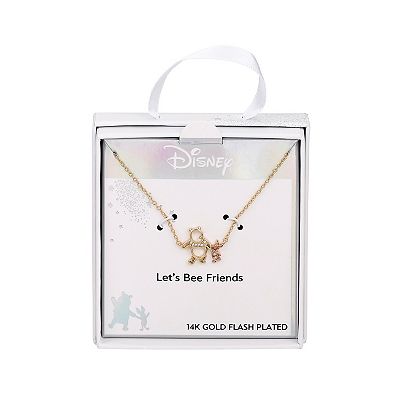 Disney's Winnie the Pooh 14k Gold Flash Plated Cubic Zirconia - Main Image