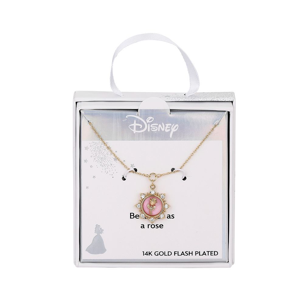Disney's Beauty and the Beast 14K Gold Flash Plated Mother of